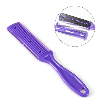 Amazon Com Hair Cutter Comb Dual Side Haircut Scissor Hair