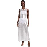 Norma Kamali Women's Sleeveless Long Swing Dress