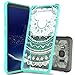 Samsung S8 Active Case ,Galaxy S8 Active Case Clear with HD Screen Protector,Anoke Mandala Ultra Thin Slim Fit Hard Back TPU Bumper Protective Phone Cover Cases for Samsung Galaxy S8 Active TM CH Mint