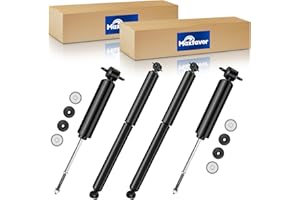 Maxfavor RWD Front Rear Shocks Compatible with Chevy Blazer S10 GMC Jimmy Sonoma Hombre 1994 1995 1996 1997 1998 1999 2000 2001 2002 2003 2004 2005 2.2L 4.3L, 2WD Shock Absorbers