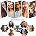 SOJOS Classic Aviator Sunglasses for Women Men Metal Frame Spring Hinges SJ1030, Silver/Blue