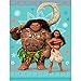 Moana and Maui Plush Throw 46 x 60