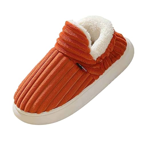 Shower Shoes Orthopedic Boots for Women Cloud Slippers Women Winter Warm Fluffy Cozy House Slipper Ladies Corduroy Fuzzy Hard Sole Shoes Thick Indoor Anti-Slip Shoe Navy