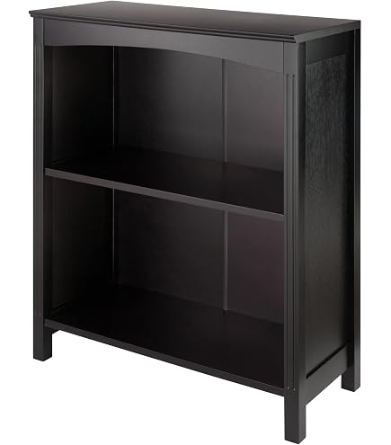 Amazon.com: Winsome Terrace Storage Shelf 3-Tier Wide in Espresso