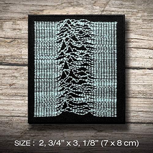 Joy Division Patch Iron on DIY Decorate Clothes Clothing Vest Jacket Coat Hat Cap Shirt Denim Jean Bag Funny Hobby Gift Rock Music