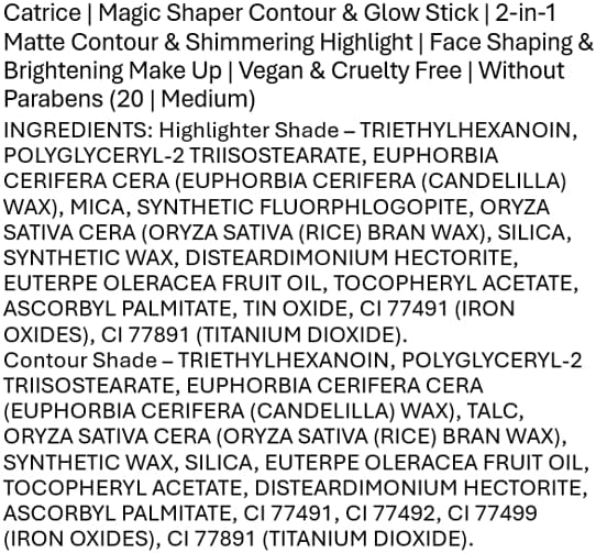 Catrice Barra Magic Shaper Contour & Glow acabado natural definición (9g)