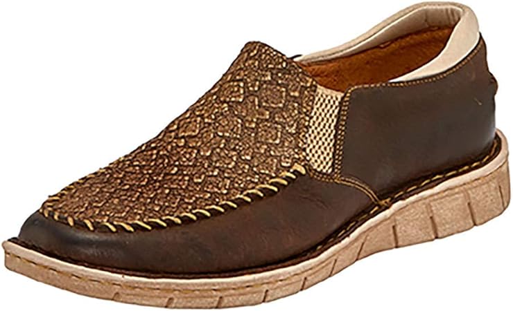 tony lama slip on shoes