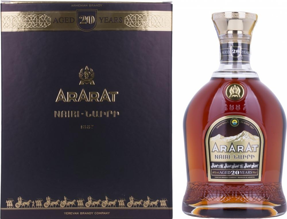 Ararat Armenia 20 Ans Nairi Brandy 700 ml Amazon.fr Epicerie