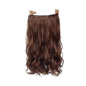 Amazon Com Wig Female Long Curly Hair Big Wave Natural Long Hair