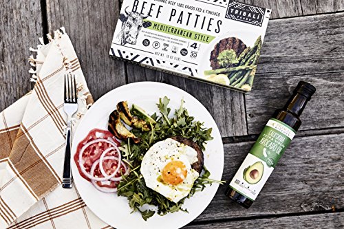 TRIBALÍ Foods, Organic Patties, Variety 6-Pack Combo (3 Chipotle Chicken + 3 Mediterranean Beef)