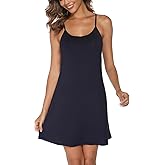 EISHOPEER Women's Full Slips Dress Adjustable Spaghetti Strap Cami Under Dress