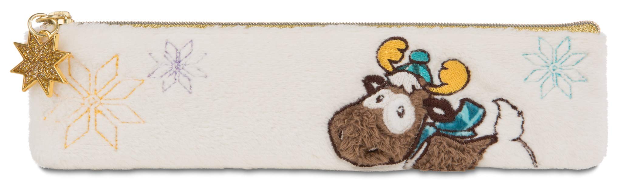 NICI Pouch flat Reindeer Reny Heart, 19,5x5cm
