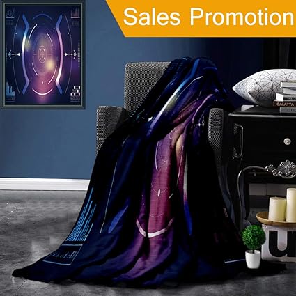 Amazon Com Somisi Unique Custom Flannel Blankets Hud Ui And