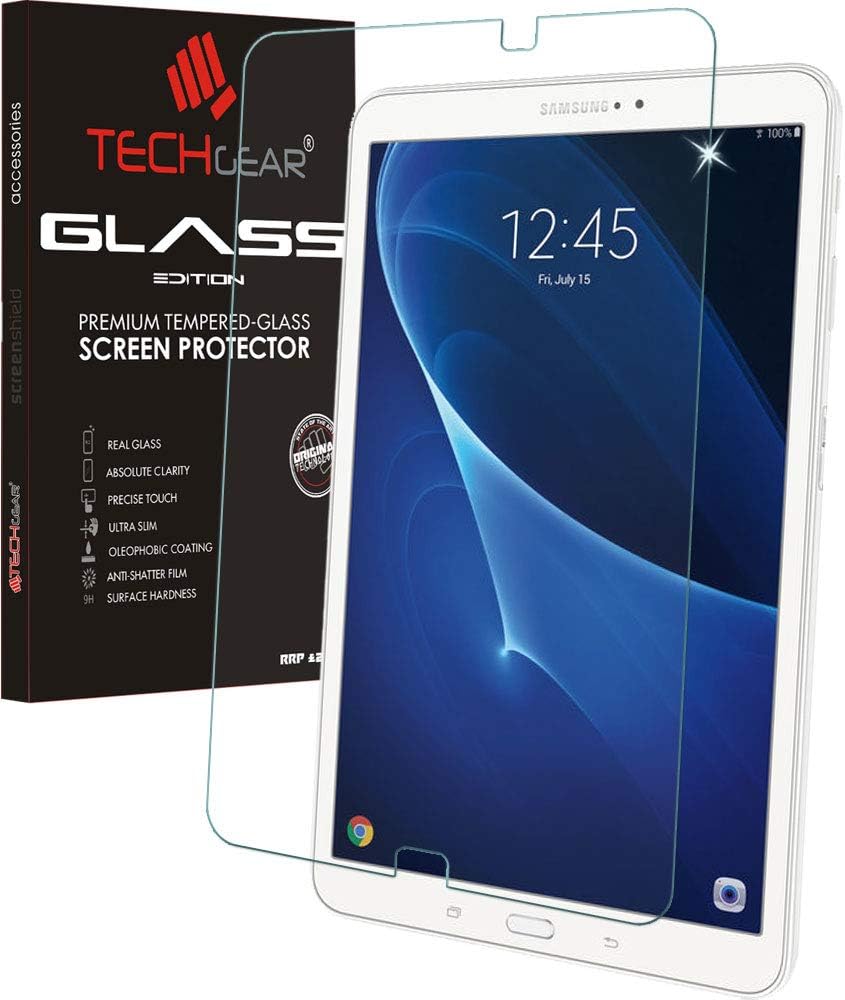 TECHGEAR Anti-Glare Screen Protector Compatible with Samsung Galaxy Tab A 6 10.1" 2016/2018 (SM-T580 Series)