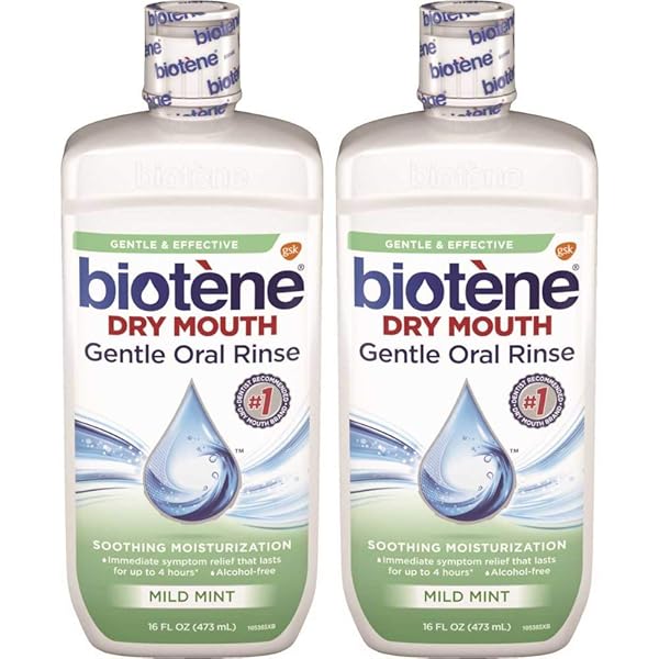 BIOTENE MOISTURIZING ORAL RINSE,MILD MINT, 16 FL OZ...