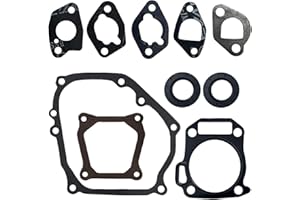 WOTIAN Engine & Generator Gasket Kit fits Honda GX160 GX200 Predator 212 160cc 212cc 168F 170F 5.5hp 6.5hp Generator Carburetor Air Filter Cylinder Head Muffler Crankcase Gaskets Oil Seals