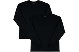 Fruit of the Loom Mens Eversoft Cotton Long Sleeve T Shirts, Breathable & Moisture Wicking with Odor Control