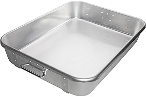 Winco Winware Aluminum Roast Pan 18 Inch x 24 Inch x 4-1/2 Inch