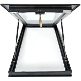 Skylights &amp; Roof Windows;Skylight Window - Square/Rectangle;Roof Skylights;Manual Ventilation Partition Mounted Skylight,Aluminium Alloy + Double Glass Skylight (5 Size) (35"&times;20")