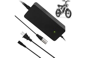 YIBEICO Upgraded Fast Charging 3-Pin 54.6V 3A Battery Charger for Q20 Ridstar, Battery Power Adapter, Waterproof & Moisture-Proof & Protection Against Overcurrent Charger Part for Q20 Ridstar ﻿