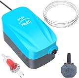 Pawfly Compact Air Pump 1.8 L/min with Stone, Tubing, Check Valve 20-75L view 1
