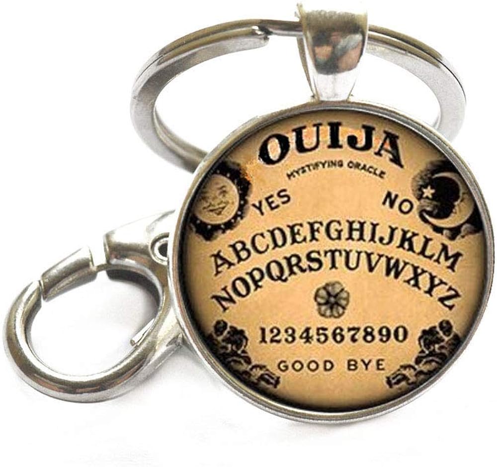 Dainty Keychain, Delicate Keychain，Ouija Board Keychain Oujia Keychain Oujia Game Inspirational
