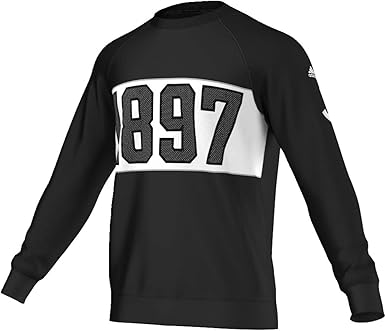 Adidas Sf Crew Sweat Juve Juventus Turin Sweatshirt Jumper Black Black Amazon Co Uk Clothing