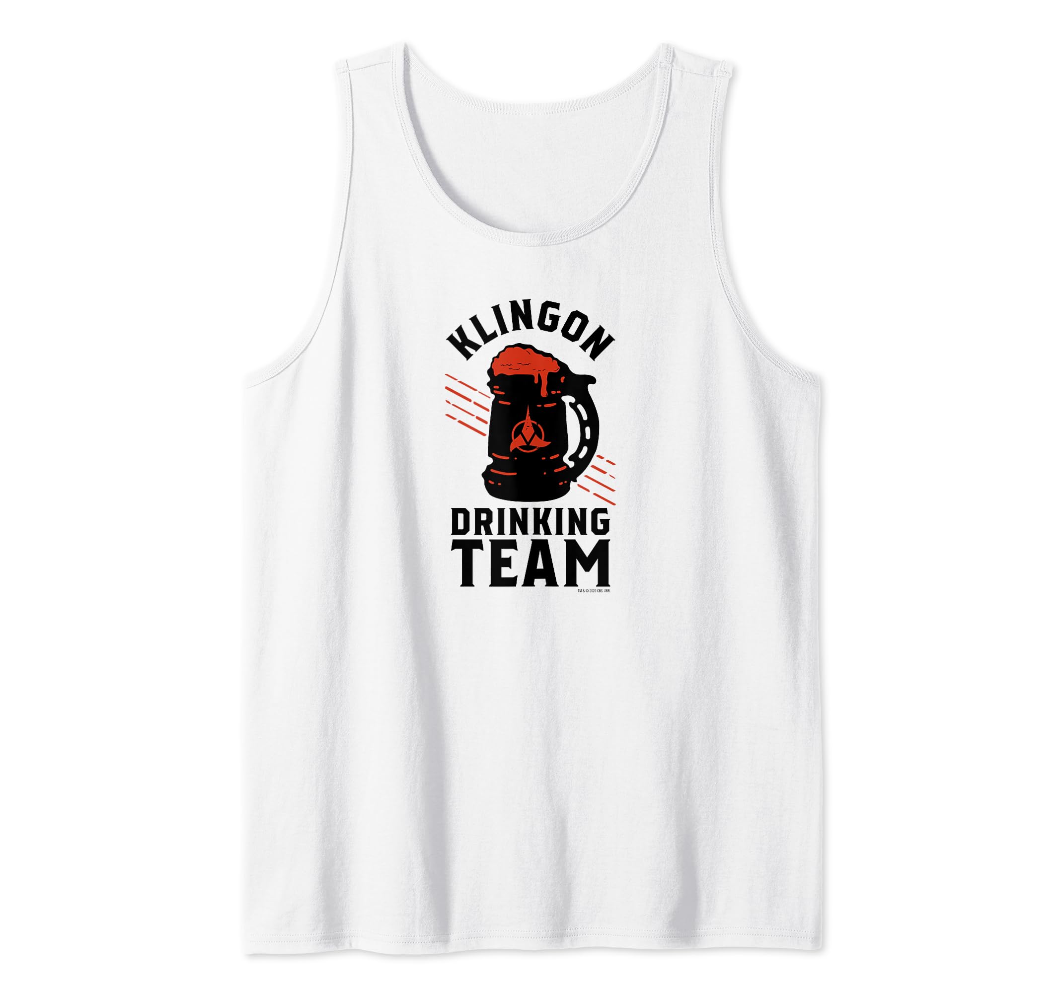 Star Trek Klingon Drinking Team Tank Top