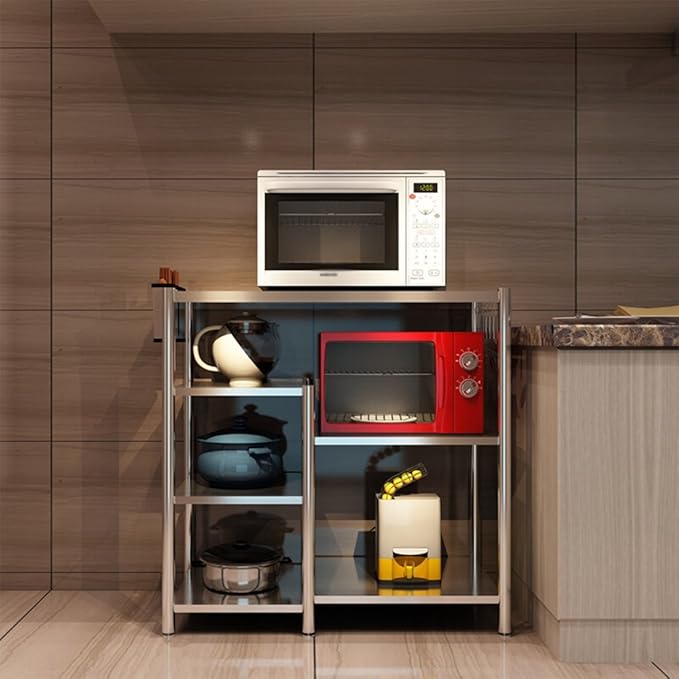 LXF Soporte microondas Estante de Almacenamiento de la Cocina ...