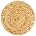 Sets De Table Ronds En Jonc De Mer - 35cm - Naturel - Lot De 8 - Lavables