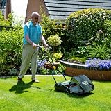 Webb WEH12R Manual Hand Push Cylinder Lawnmower with Roller 30cm 18L Bag view 6