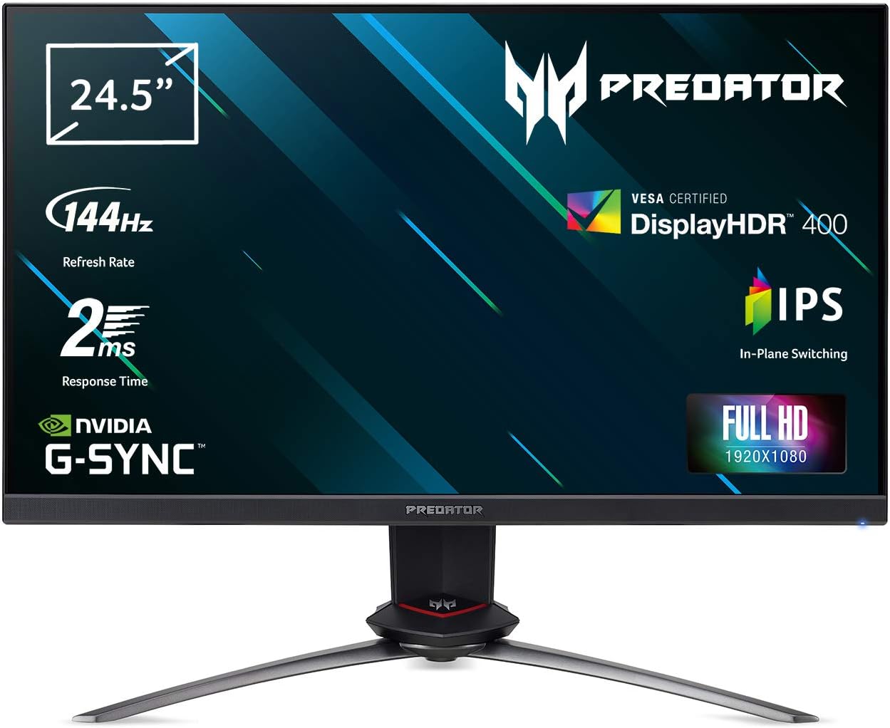 Acer Predator XB253QGPbmiiprzx 24.5 inch Full HD Gaming Monitor (IPS