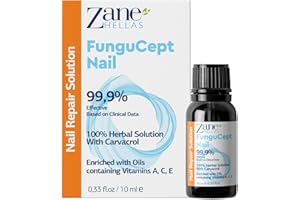 ZANE HELLAS PROBABLY THE BEST OREGANO OIL PRODUCTS IN THE WORLD Zane Hellas FunguCept Nail. Nail Solution. Nail Solution for Discolored, Thickened, Crumbled Nails. Visible Results in 4 Weeks.0.33 oz -10ml