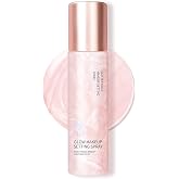 Glow Makeup Setting Spray, Shimmer Dewy Hydrating Setting Spray | Long-Lasting Face Makeup Fine Mist Finishing spray Glowing Radiant Finish,Lightweight Formula, 4 Fl Oz - Illuminating gilt