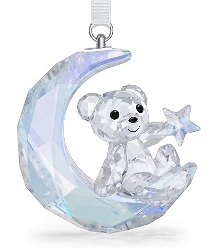 Amazon.com: Swarovski Holiday Magic Angel Ornament, Clear Crystals