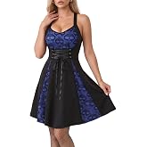 DRESSFO Gothic Sundress | Gothic Mini Styles, Lace And Plaid Options, Party Club Energy, Multi-Cut Choices, Easy Soft Daily Wear
