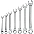 CRAFTSMAN CMMT87020 7-Piece 12-Point Standard (SAE) Ratchet Wrench Set