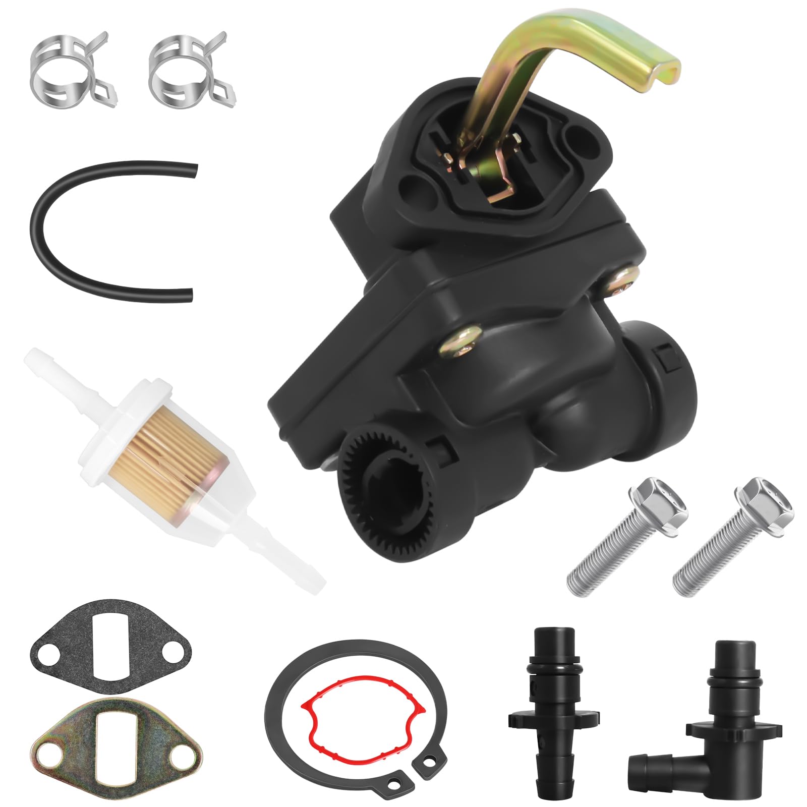 Photo 1 of Fuel Pump Kit Compatible with Kohler 12-559-02-S, 12-559-01-S, CH11, CH 12.5S, CV13S, CV14S, CV15S, CV16S, Compatible with John Deere AM133627, L110, LT 133, LT150, LT155, LT160 Fuel Pump