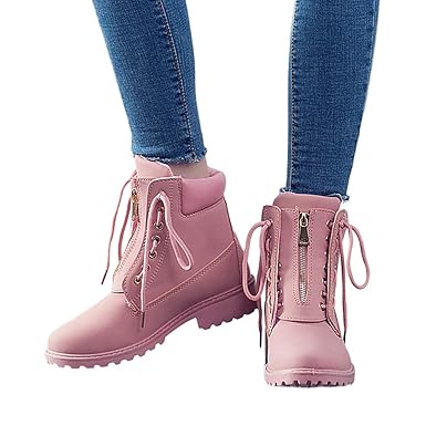 TianWlio Botas Zapatos de Nieve Mujeres Mujer Otoño Invierno Botas ...