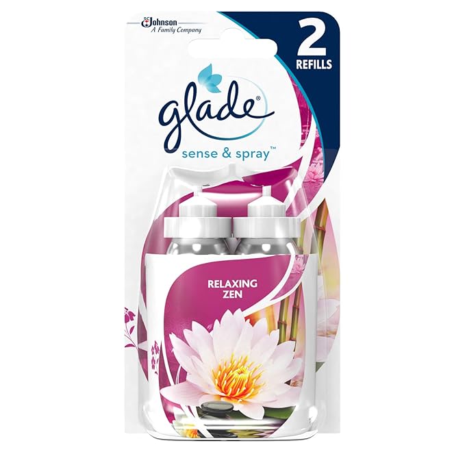 Glade Sense and Spray Twin Refill Relaxing Zen Amazon.co.uk Grocery