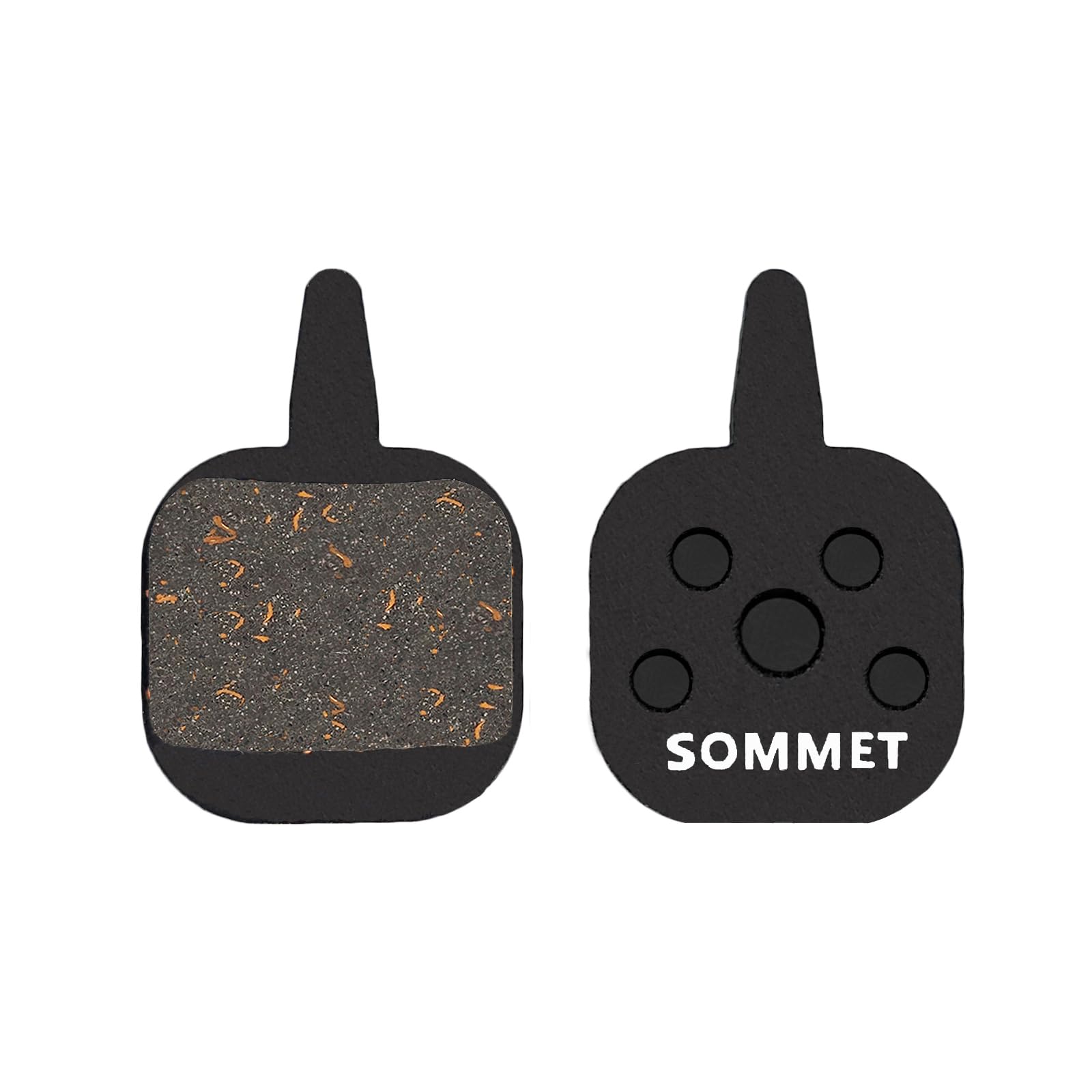 SOMMET Resin and Semi-Metallic Disc Brake Pads fit for Tektro IO/Novela/Aquila/Old Gemini/HYDRAULIC/MECHANICAL N11.11