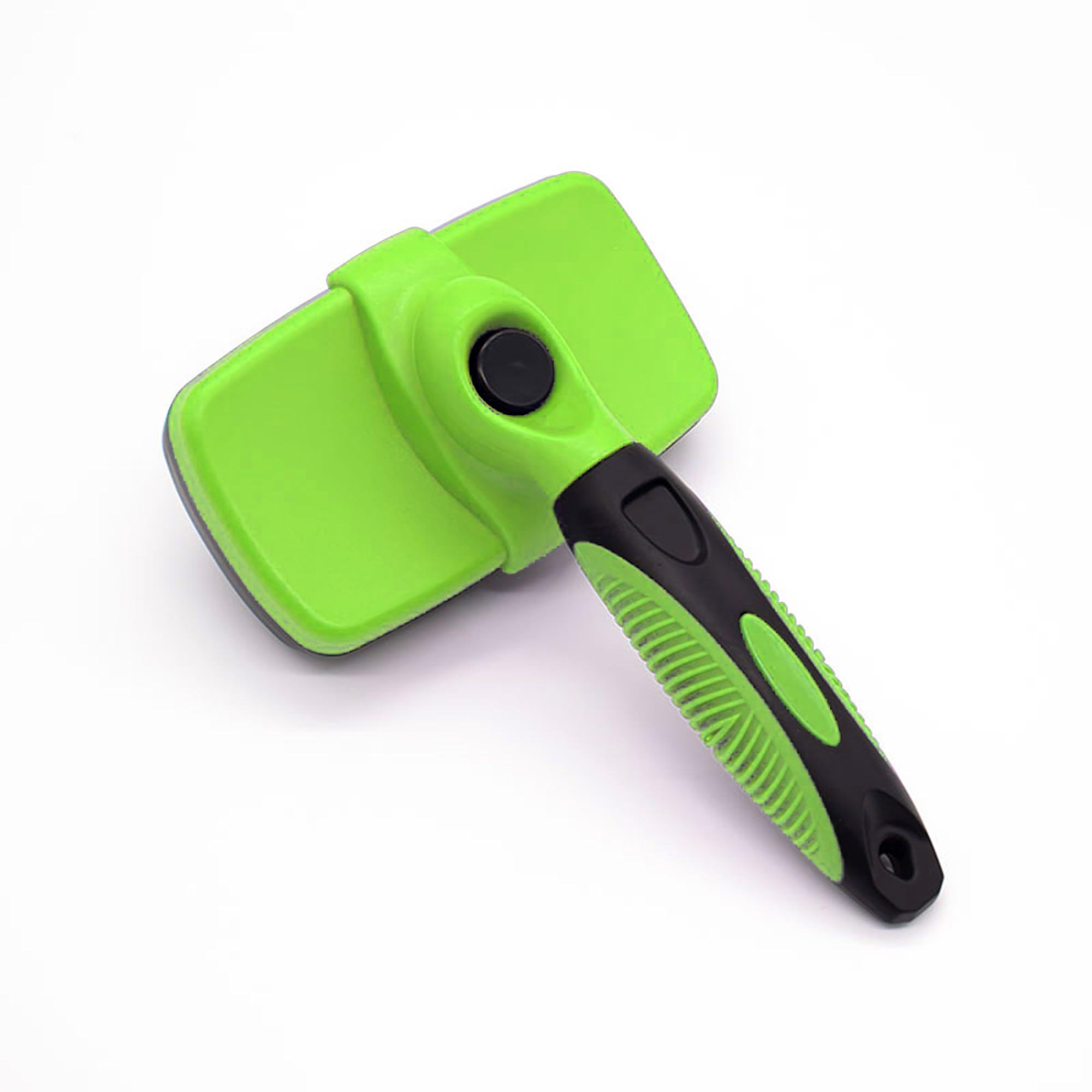 Self Cleaning Slicker Brush for Dogs, Cats Rabbits | Grooming Brush for Long & Short Hair Pet | Removes Shedding Fur, Tangles, and Mats | Shedding Mats and Tangled Hair, Dander, Dirt