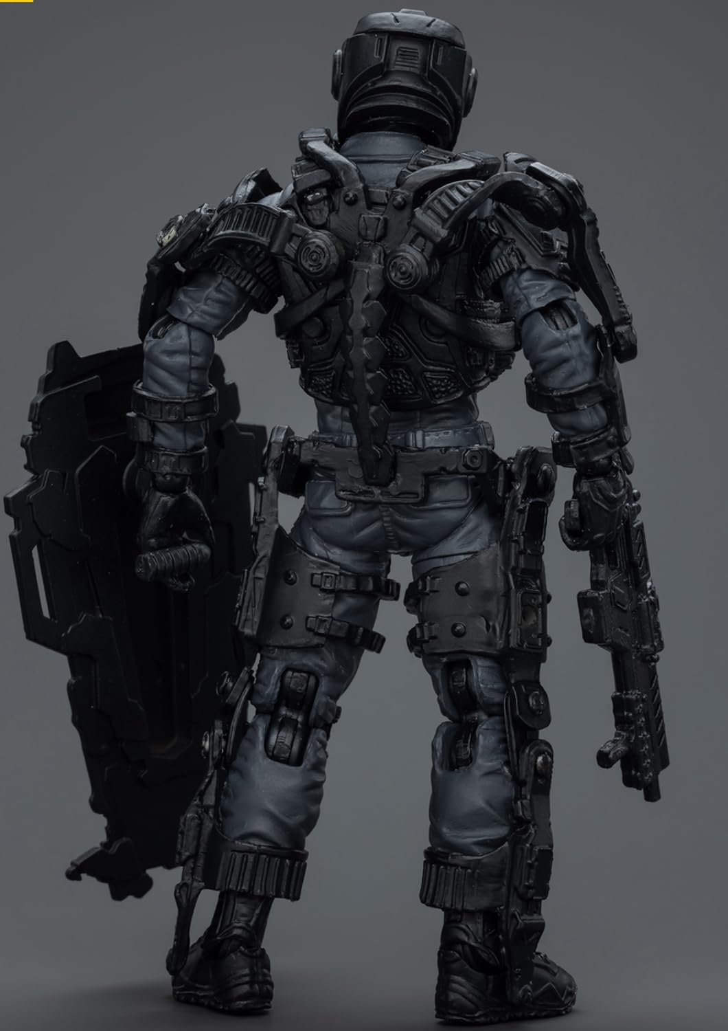 HiPlay JoyToy Warhammer 40K Collectible Figure: Army Builder Promotion Pack Figure 35 - Bounty Hunter with Riot Shield 1:18 Scale Action Figures JT1545