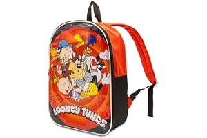 Fast Forward Looney Tunes Kids Backpack - School Backpack for Boys