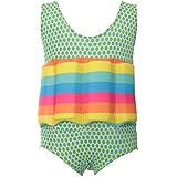 OwlFay Kids Boys Girls Floatation Swimsuit with Adjustable Buoyancy Baby Float Suit Swim Vest One Piece Swimwear Bathing Suit