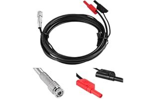 Hantek HT30A Oscilloscope Probes BNC to Banana Automatic Test Cable Dual Head Banana Test Line Multifunction Test Line