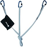 Metolius Rock Climbing Equalizer Anchor Sling with Pocket-15ft | Equalizer Sling + Pocket