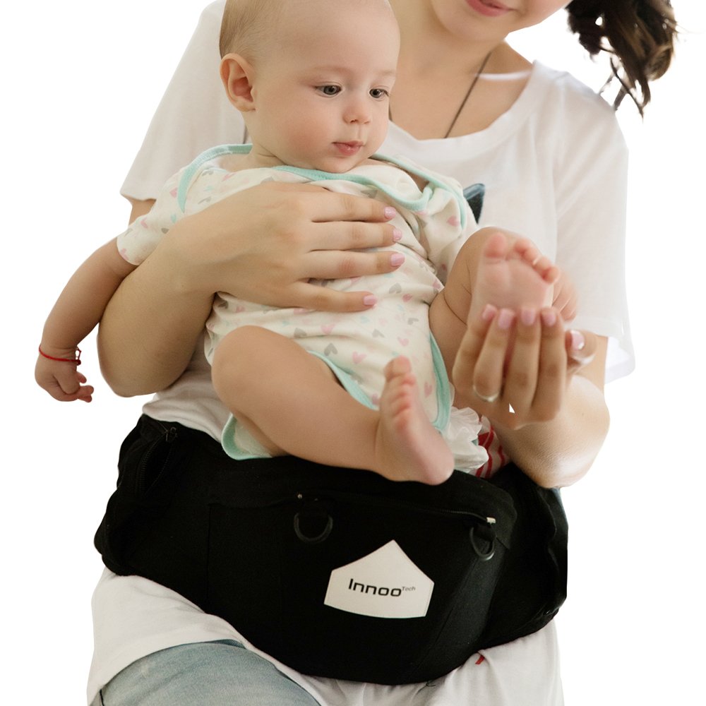 Innoo Tech Hipseat Ergonomic Baby Carrier Breathable 3D Mesh Fabric