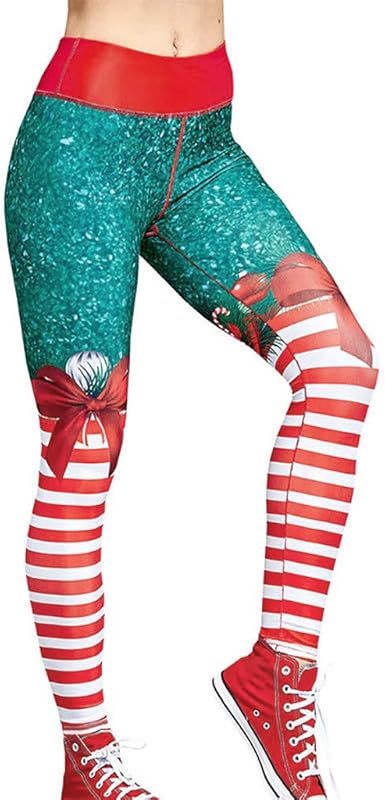 christmas yoga pants