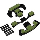 PAXLAMB Memory Foam Pad Protective Mat Helmet Padding Kit Replacement Universal Motorcycle Tactical Cushions for ACH MICH Team Wendy FMA EXF Helmet